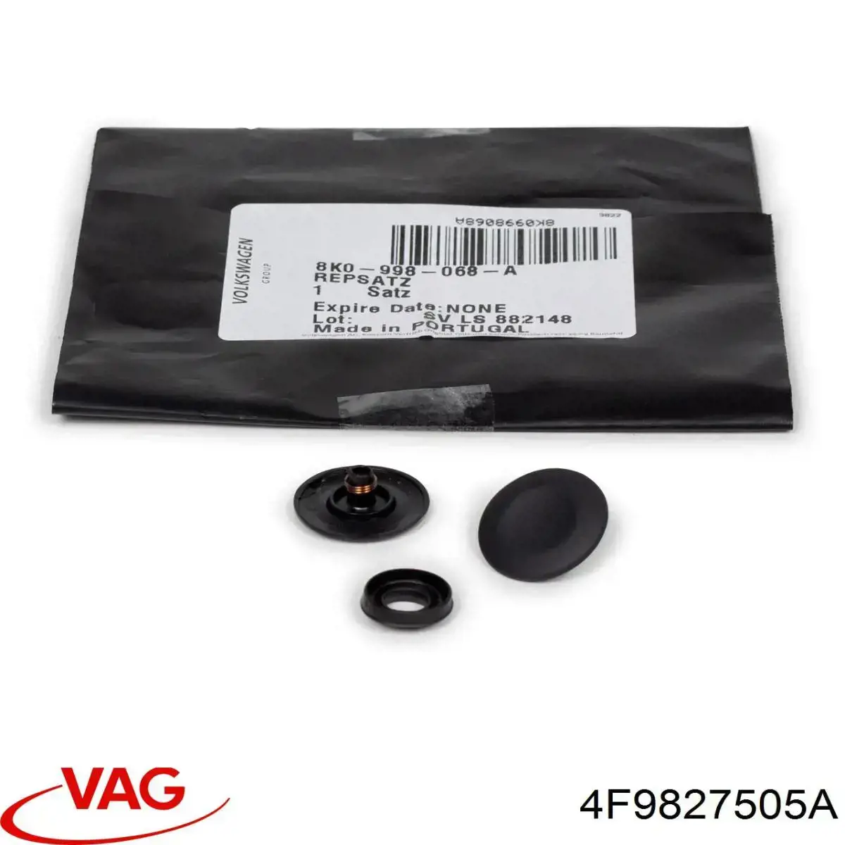 Cerradura de maletero 4F9827505A VAG