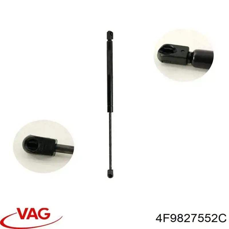 Muelle neumatico maletero VAG 4F9827552C