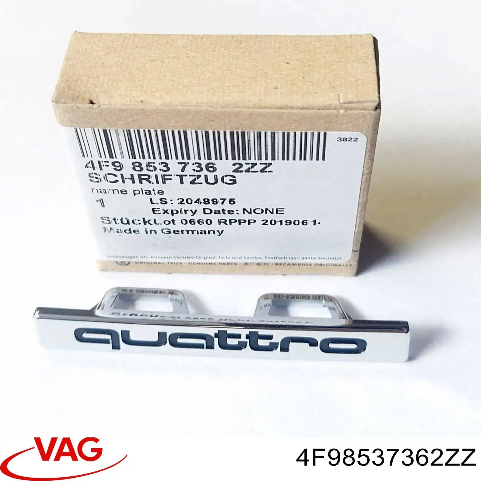  VAG 4F98537362ZZ precio, desde  EUR