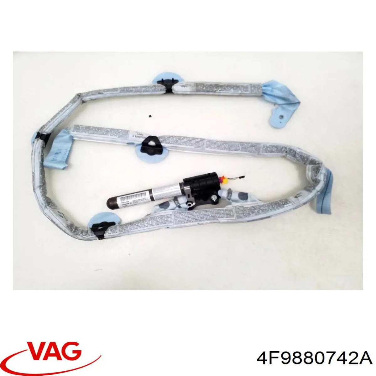 4F9880742A VAG airbag de cortina lateral derecha