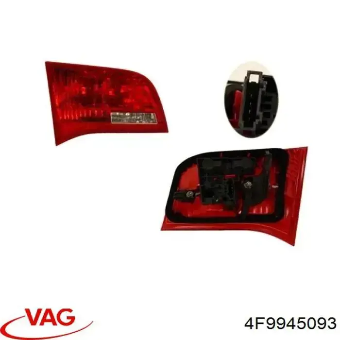 Comprar 4F9945093 VAG Piloto trasero interior izquierdo