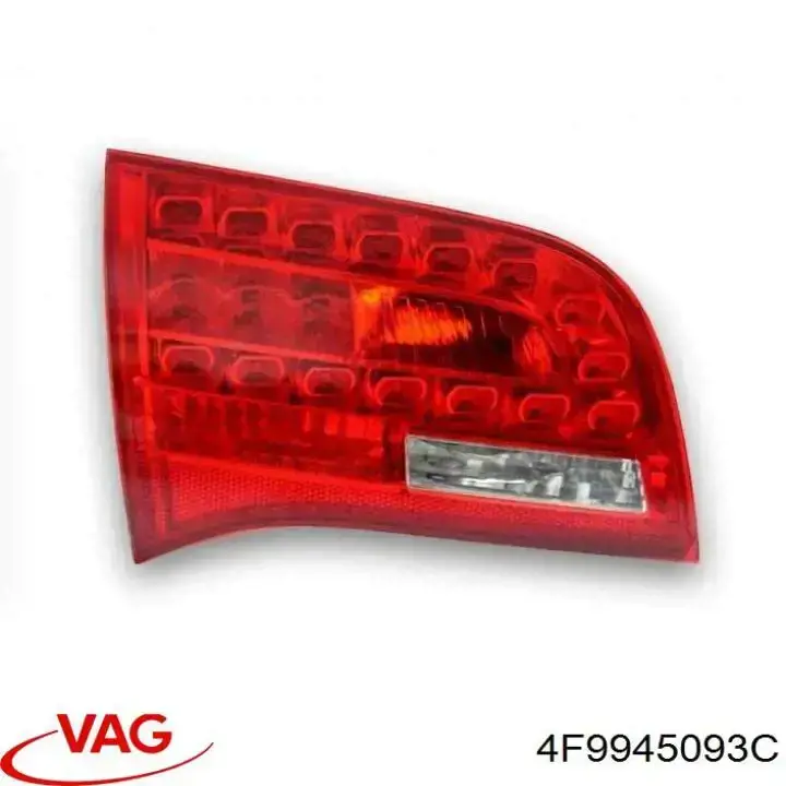 Comprar 4F9945093C VAG Piloto trasero interior izquierdo