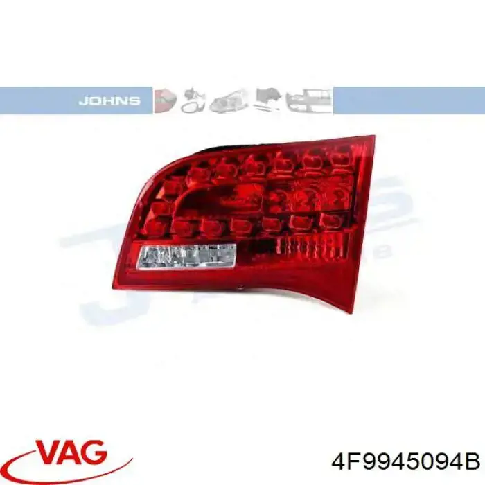 Piloto trasero interior derecho VALEO 43328