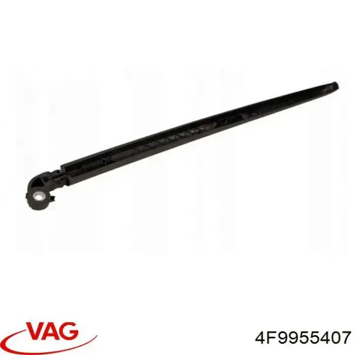 Brazo del limpiaparabrisas, lavado de parabrisas, luna trasera VAG 4F9955407