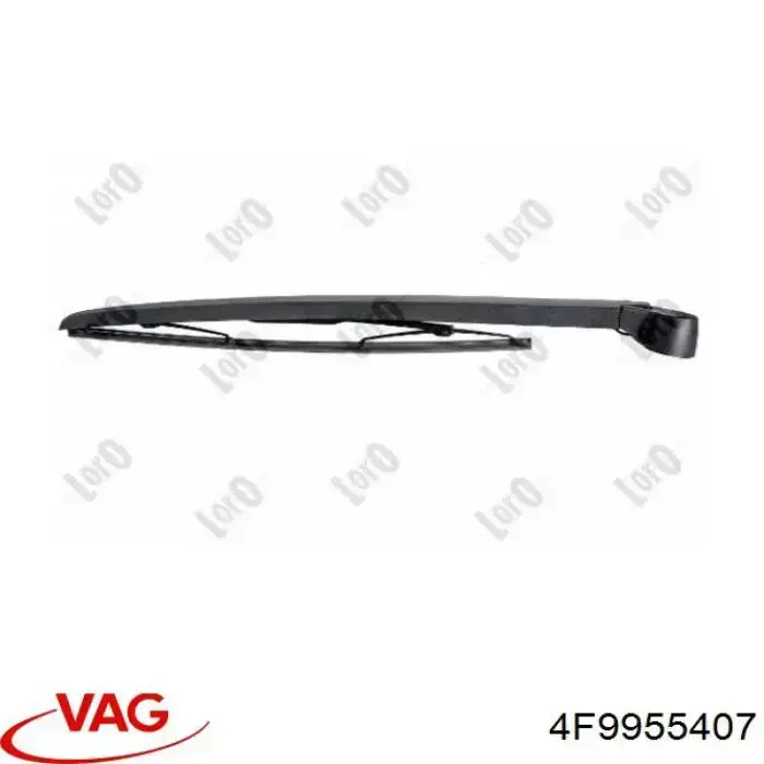 Comprar 4F9955407 VAG Brazo del limpiaparabrisas, trasero