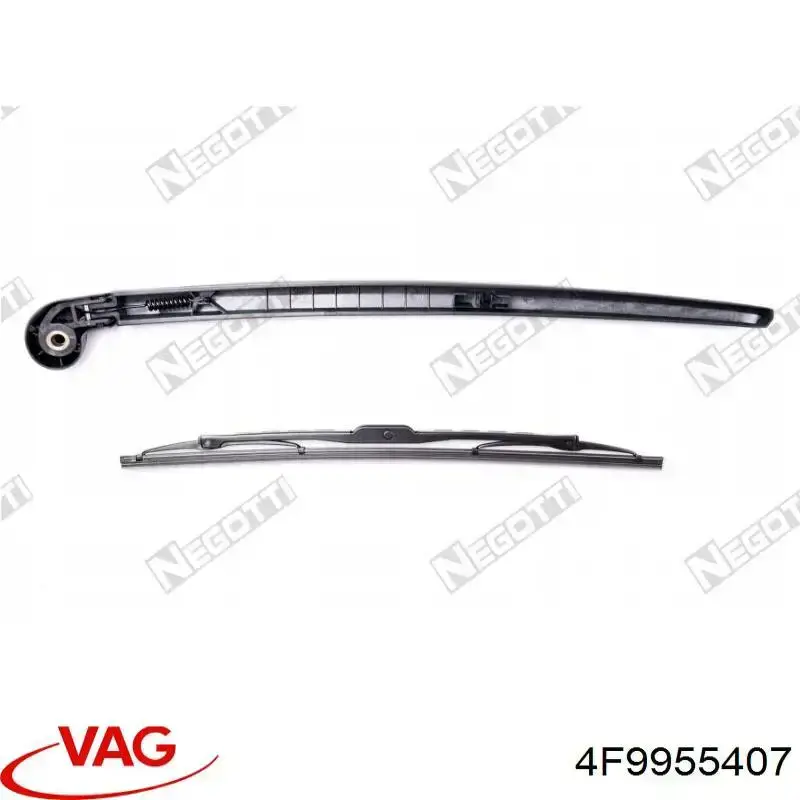 Brazo del limpiaparabrisas trasero VAG 4F9955407 precio, desde 10,07 EUR