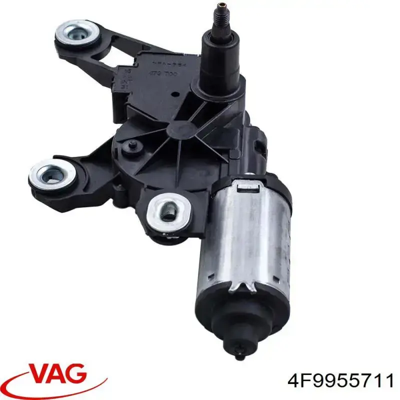 Motor limpiaparabrisas, trasera 4F9955711 VAG