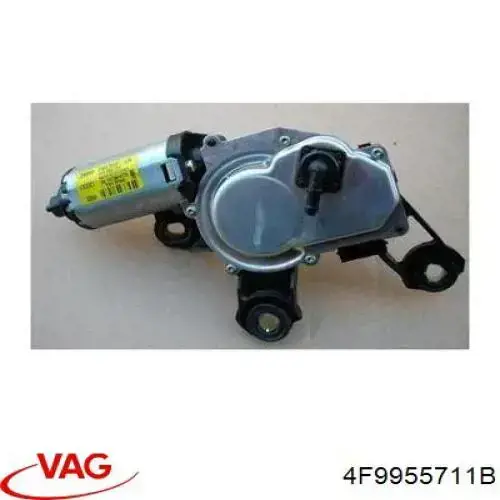 4F9955711B VAG Motor del limpiaparabrisas trasero