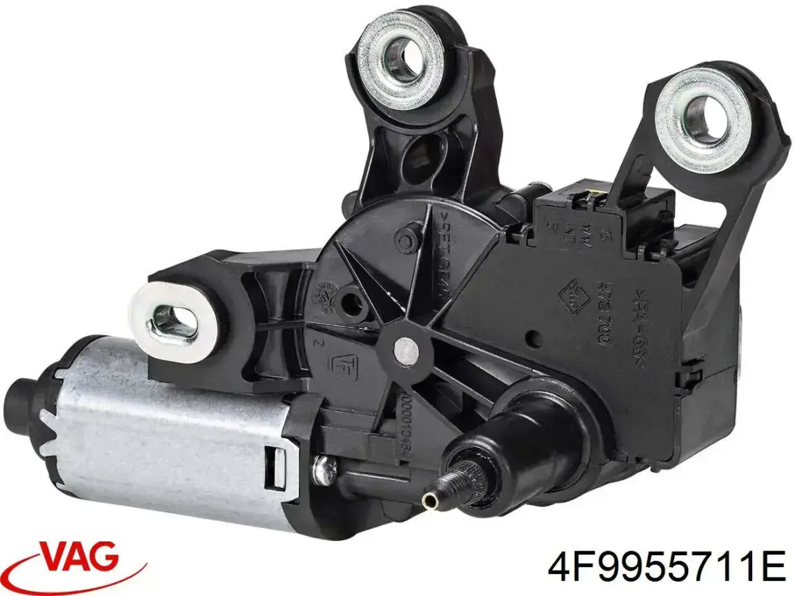 4F9955711E VAG motor limpiaparabrisas luna trasera