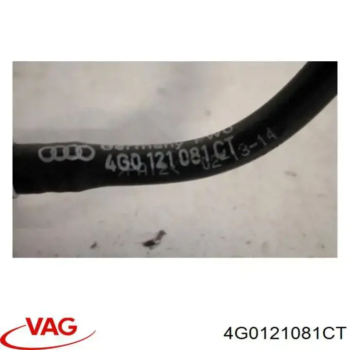 4G0121081CT VAG Manguera de refrigeración