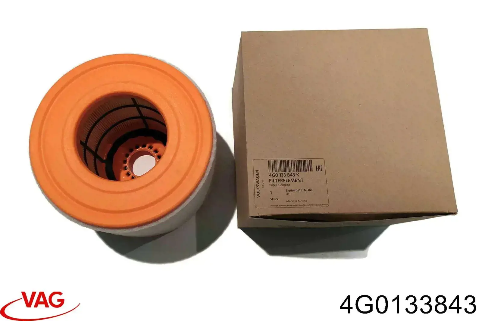 4G0133843 VAG Filtro de aire de motor