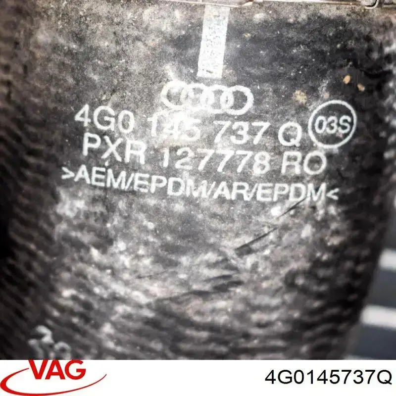 Tubo intercooler 4G0145737Q VAG