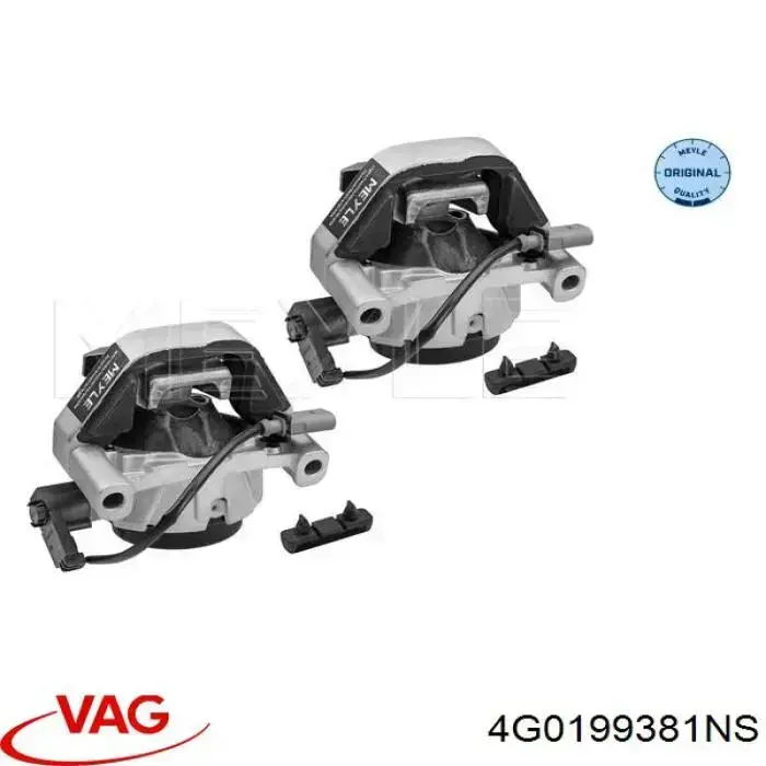 Soporte izquierdo del motor 4G0199381MP VAG