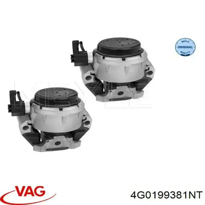 Soporte izquierdo del motor 4G0199381NT VAG