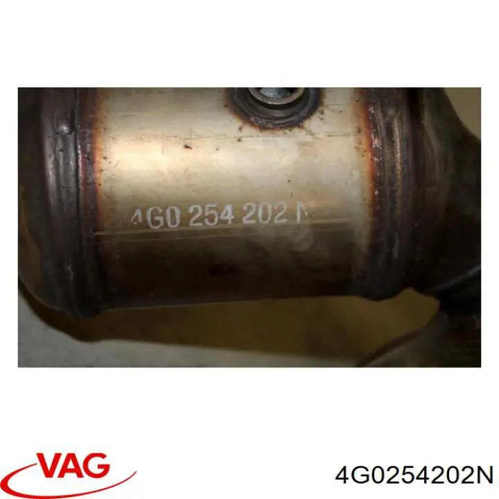 4G0254202NX VAG Convertidor catalítico izquierdo