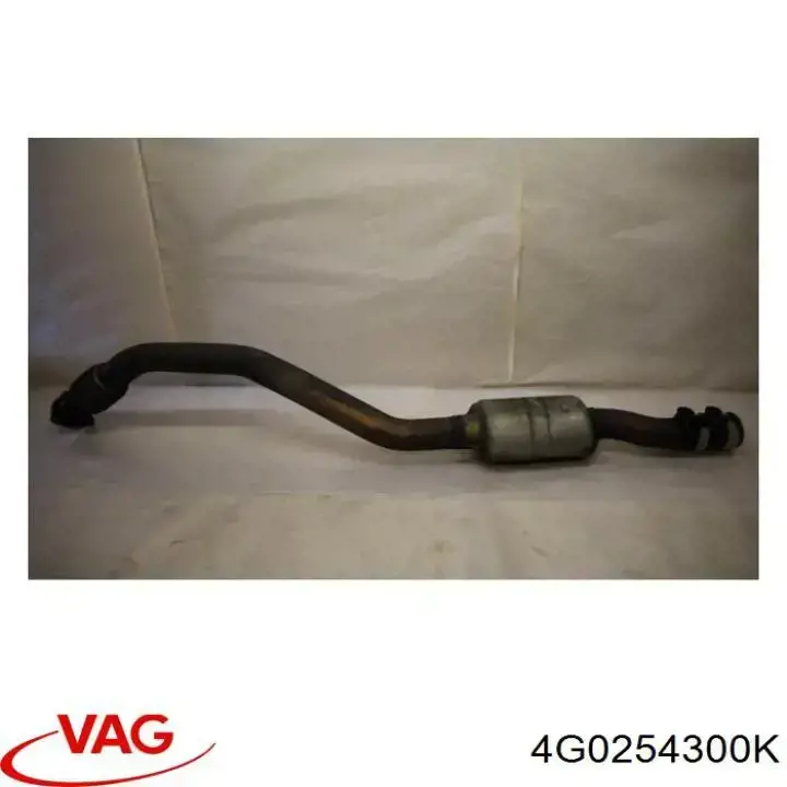Tubo intermedio de escape 4G0254300K VAG
