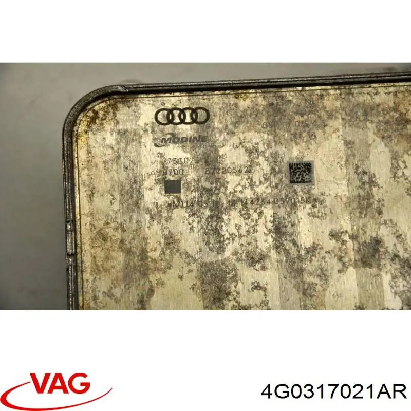 Comprar 4G0317021AR VAG Radiador de refrigeración de la transmisión