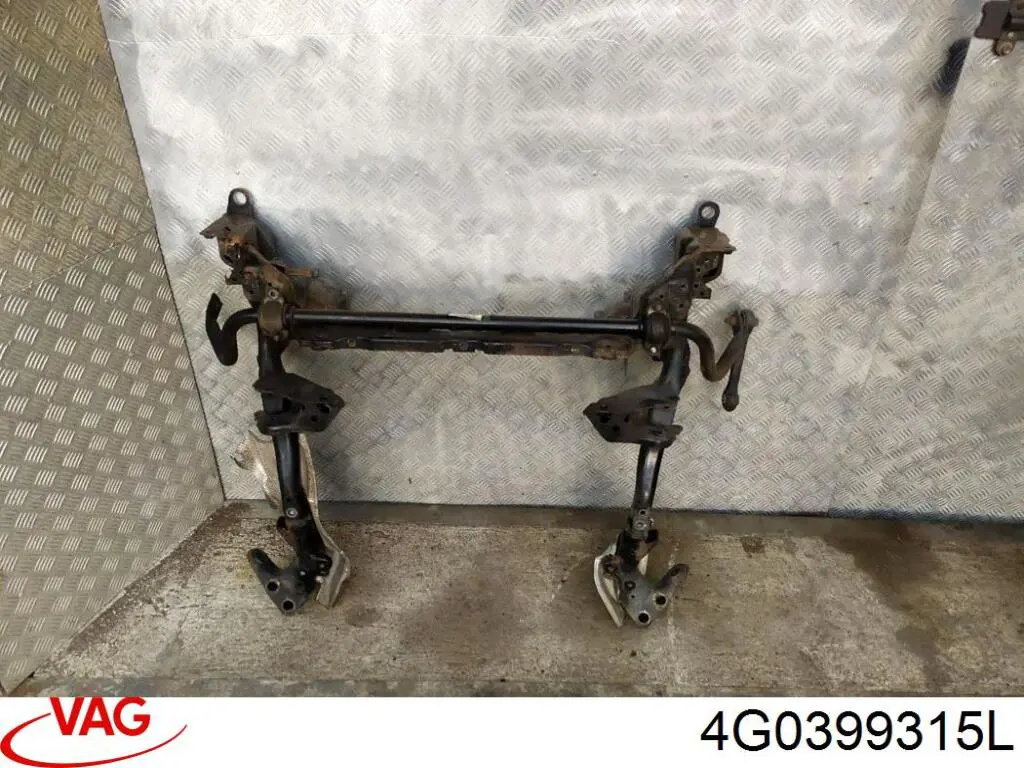 Subchasis delantero soporte motor 4G0399315K VAG
