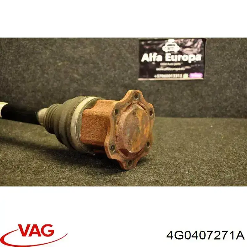 Semieje delantero VAG 4G0407271A precio, desde 132,47 EUR
