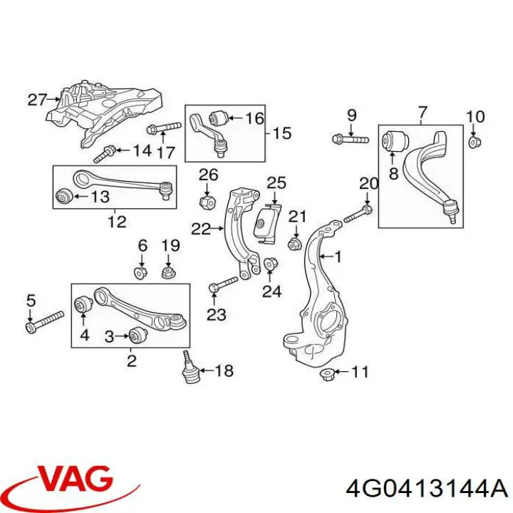 4G0413144A VAG 