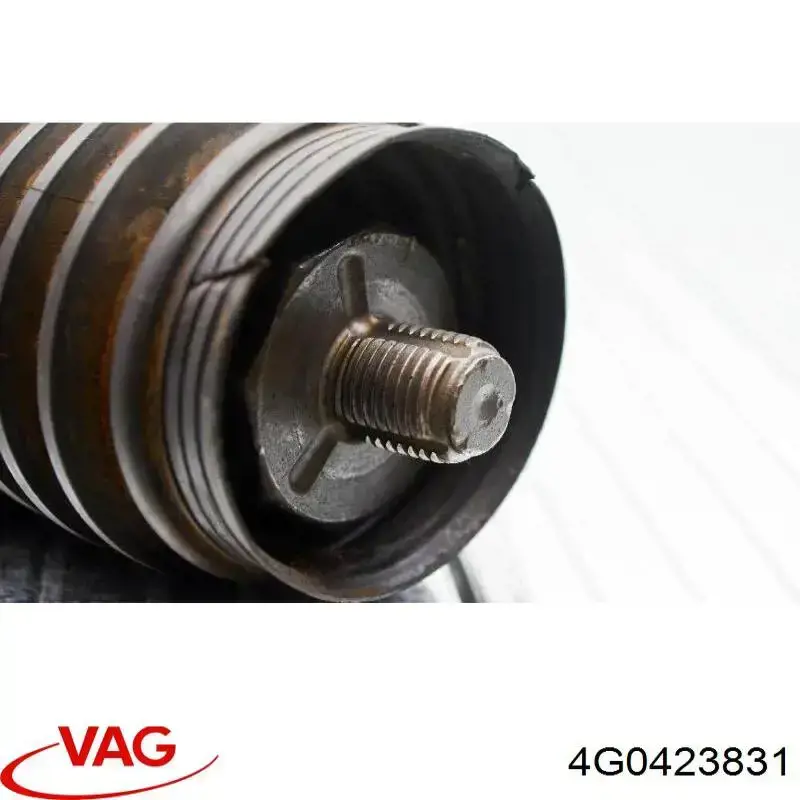 Guardapolvo de dirección izquierdo (cremallera) 4G0423831 VAG