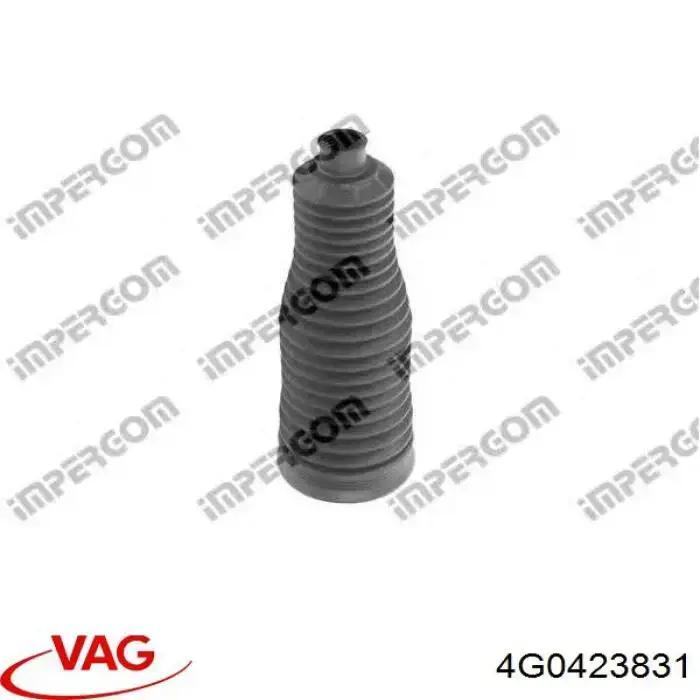 Comprar 4G0423831 VAG Guardapolvo de dirección izquierdo (cremallera)