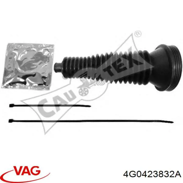 Comprar 4G0423832A VAG Guardapolvo de dirección derecho (cremallera)