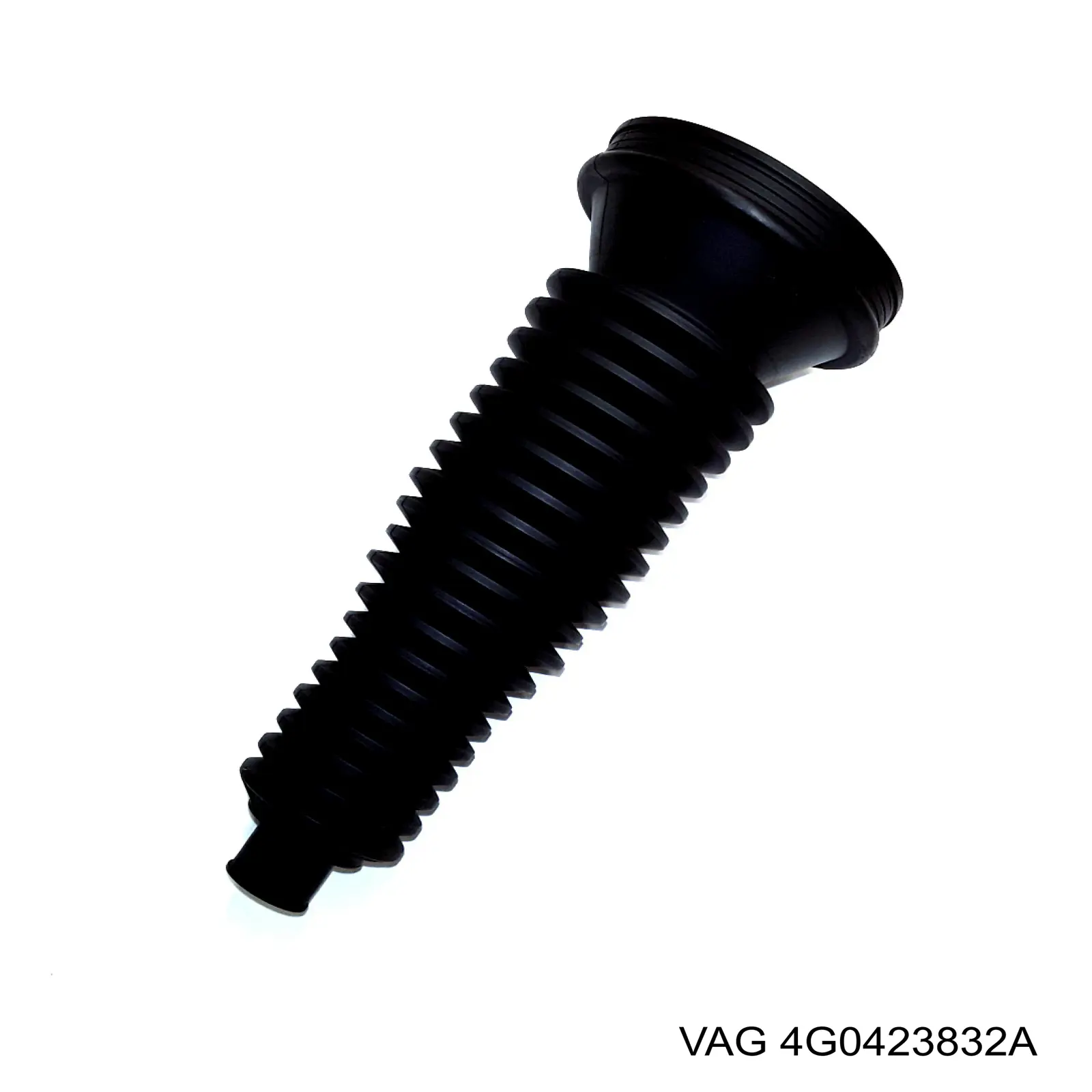 Guardapolvo de dirección derecho (cremallera) VAG 4G0423832A