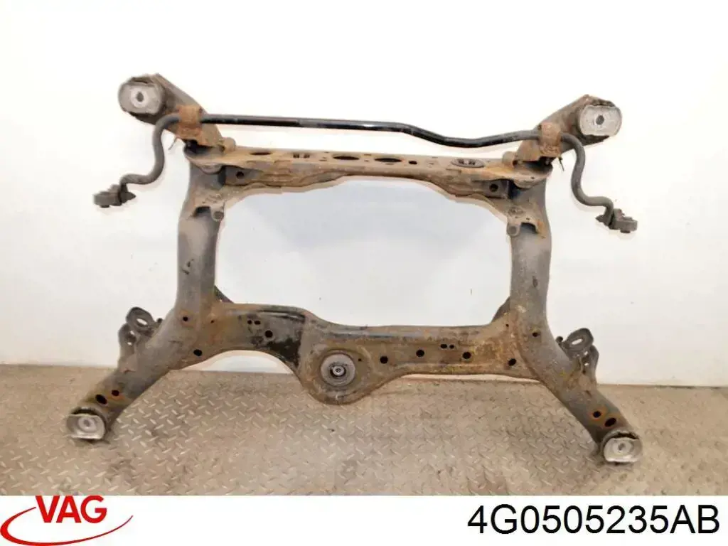 Subchasis trasero soporte motor 4G0505235P VAG