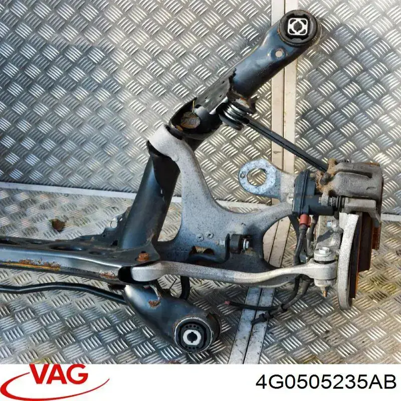 4G0505235AB VAG subchasis trasero soporte motor