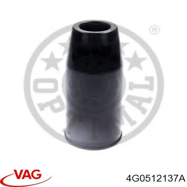 Comprar 4G0512137A VAG Guardapolvo amortiguador trasero