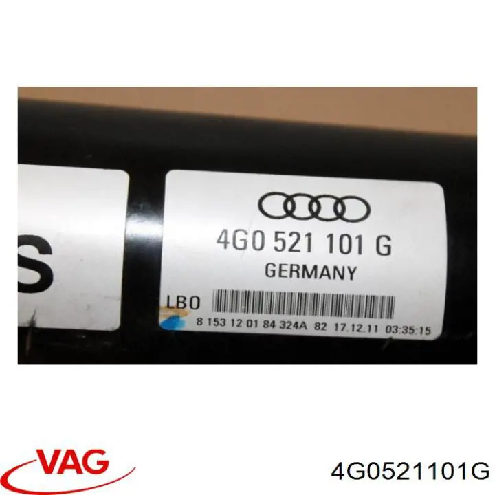 Árbol de transmisión VAG 4G0521101G precio, desde 458,83 EUR