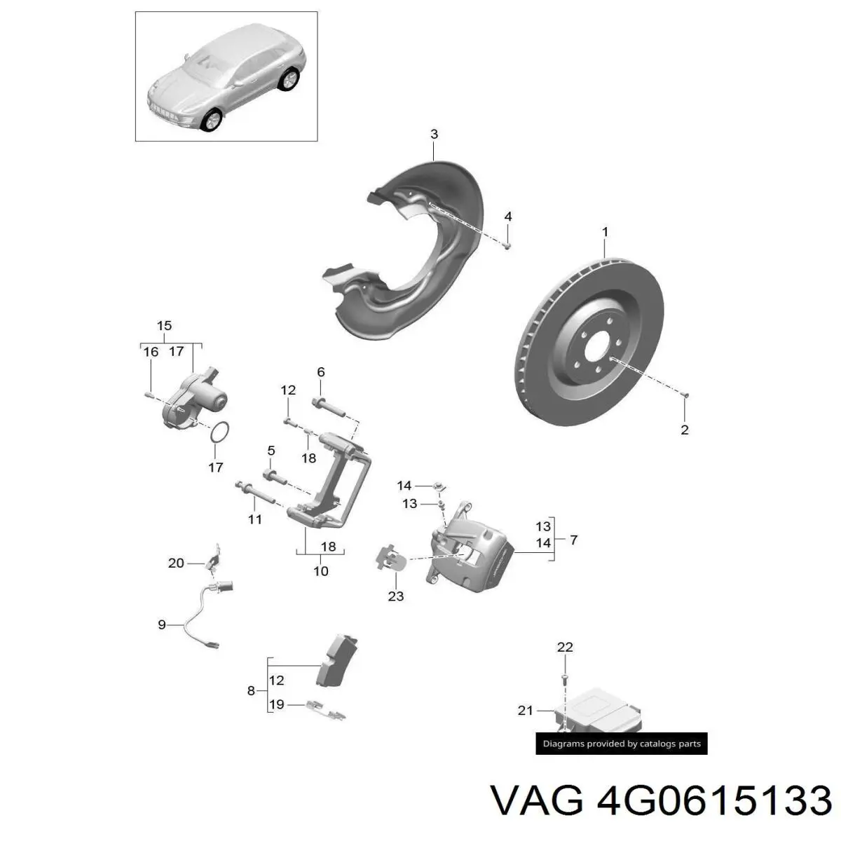  VAG 4G0615133 precio, desde 11,31 EUR