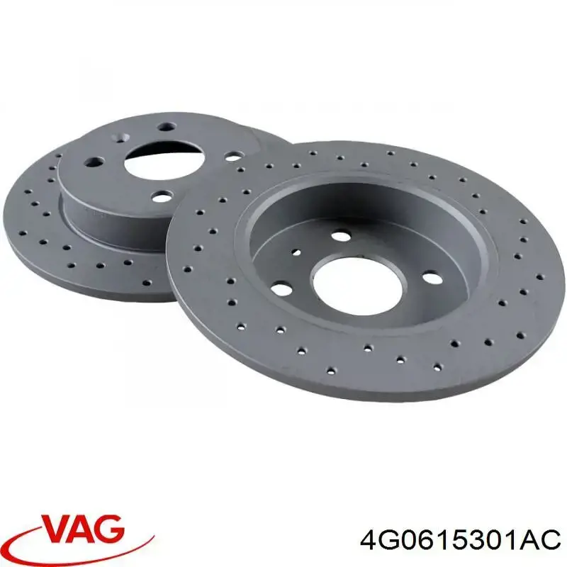 Comprar 4G0615301AC VAG Freno de disco delantero