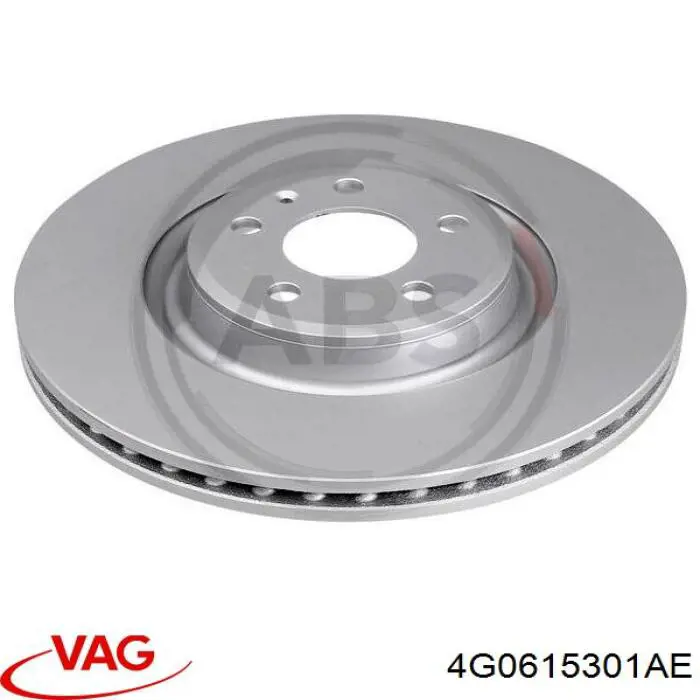 Disco de freno delantero VAG 4G0615301AE