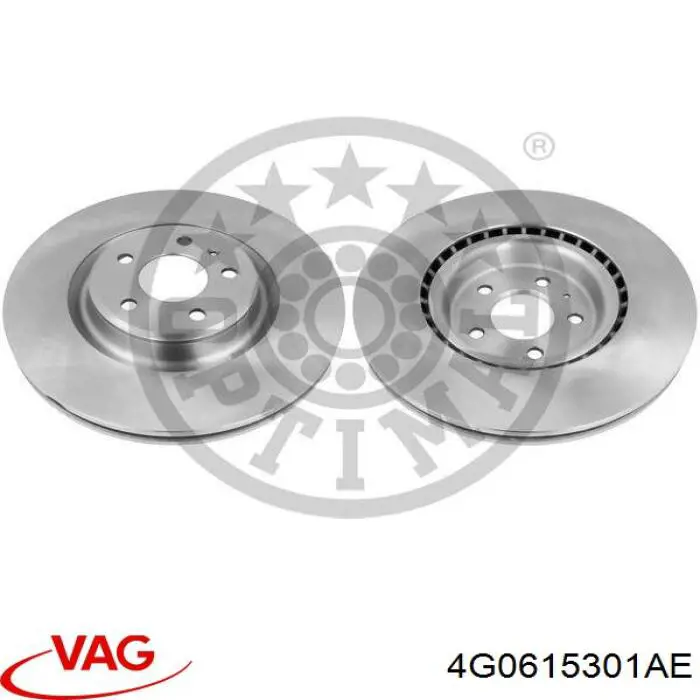 Frenos delanteros VAG 4G0615301AE precio, desde 70,40 EUR
