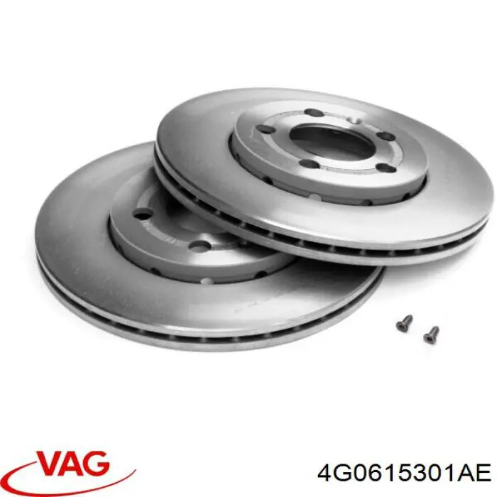 4G0615301AE VAG freno de disco delantero