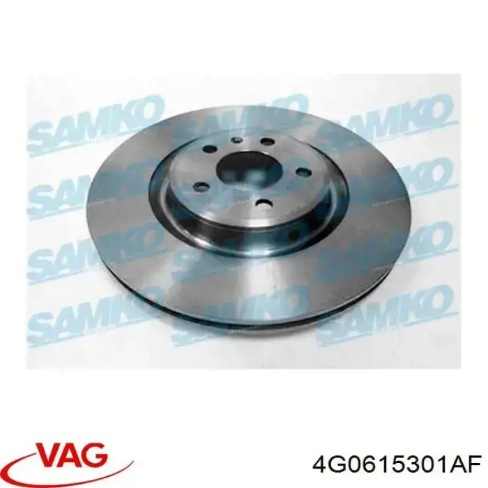 Comprar 4G0615301AF VAG Freno de disco delantero