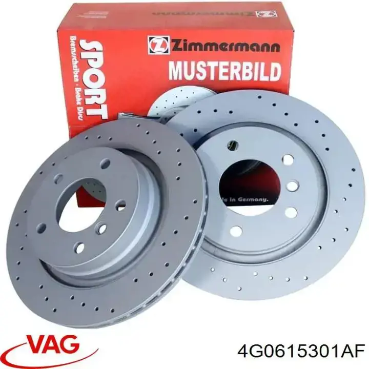 Frenos delanteros VAG 4G0615301AF precio, desde 70,40 EUR