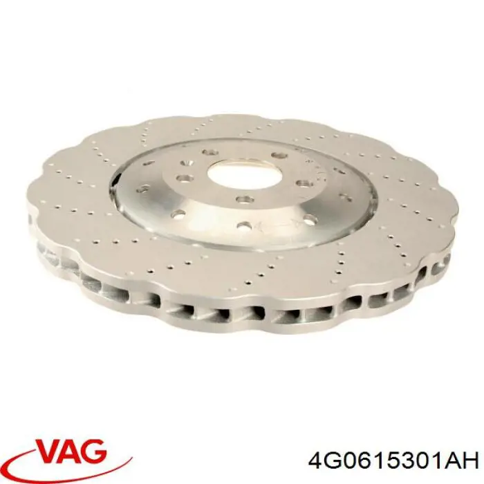 4G0615301E VAG freno de disco delantero