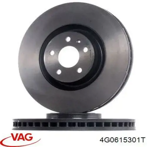 Comprar 4G0615301T VAG Freno de disco delantero