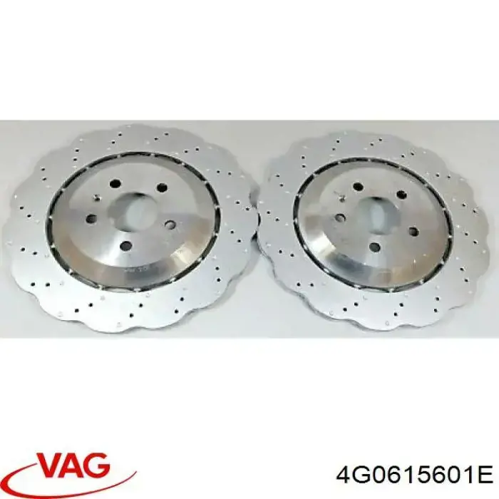 4G0615601E VAG Freno de disco trasero