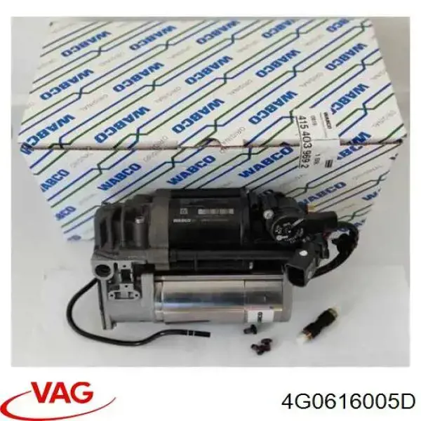Compresor de suspensión neumática VAG 4G0616005D precio, desde 467,19 EUR