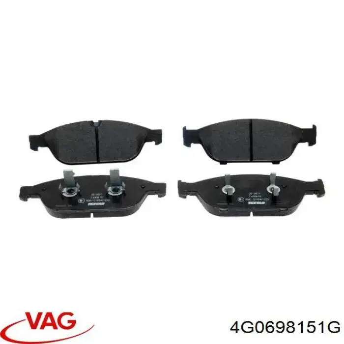 Pastillas de freno 4G0698151G VAG