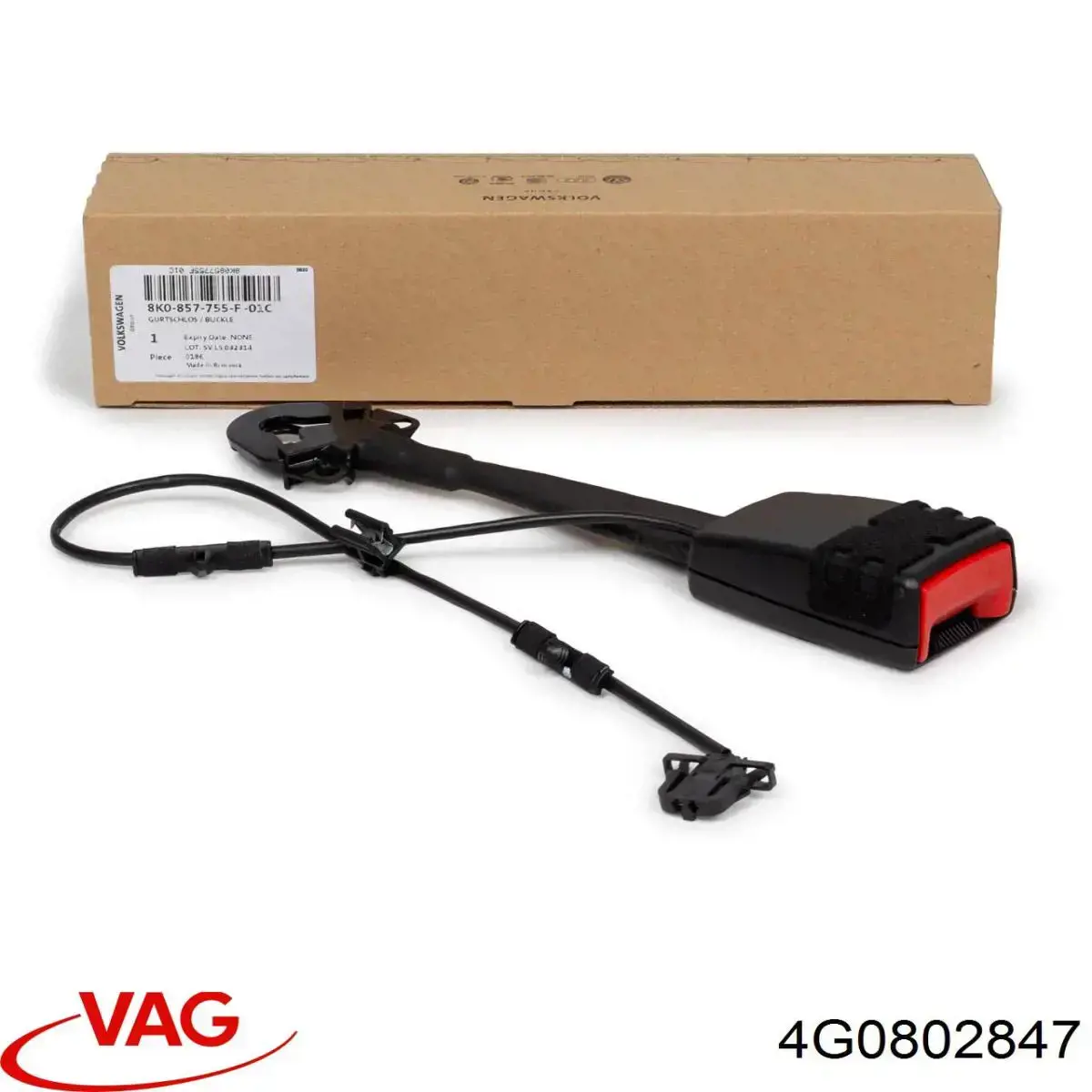 Cojín inferior del gato 4G0802847 VAG