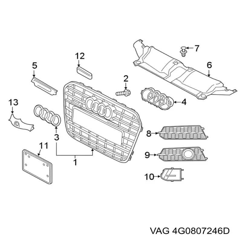 Comprar 4G0807246D VAG 