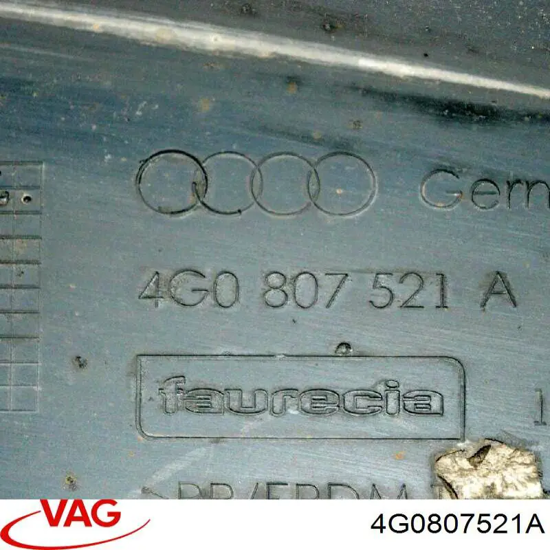 Alerón del parachoques trasero VAG 4G0807521A precio, desde 71,15 EUR