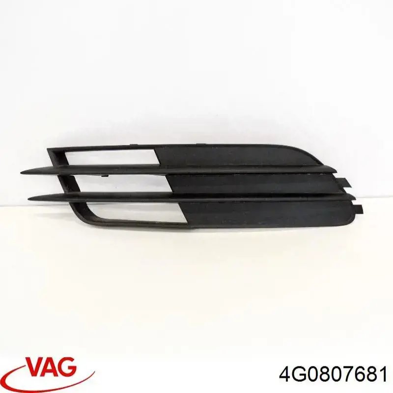Comprar 4G0807681 VAG Rejilla del parachoques delantera izquierda