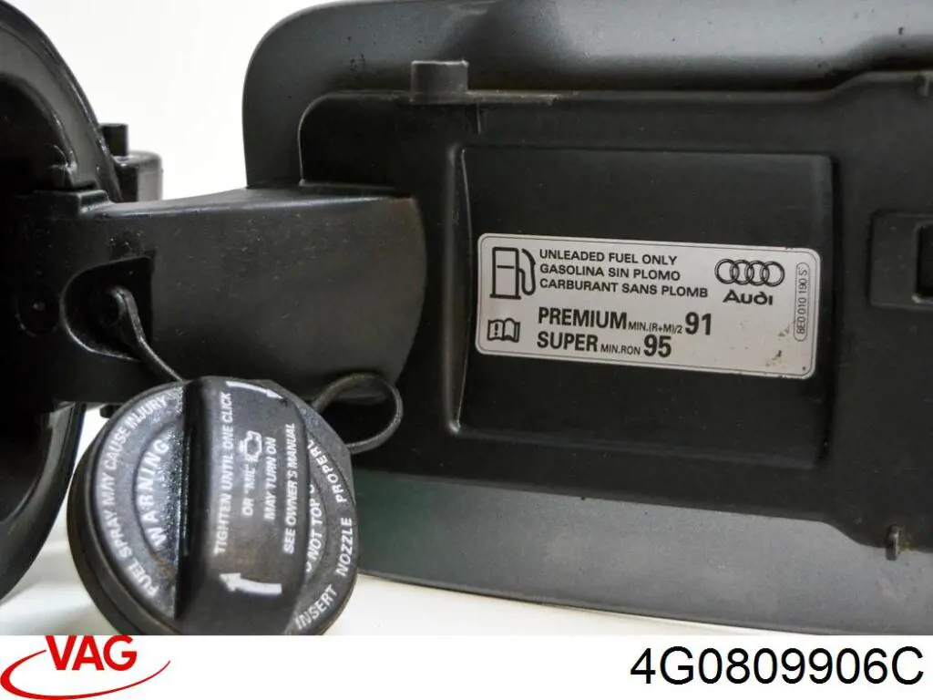 Comprar 4G0809906C VAG Carcasa del tubo de llenado del tanque de combustible