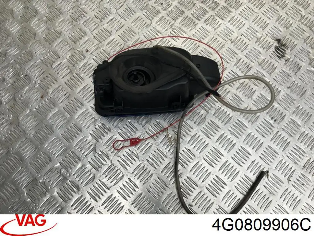 Carcasa del tubo de llenado del tanque de combustible VAG 4G0809906C